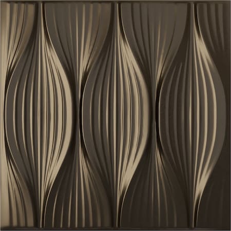 Ekena Millwork 19 5/8in. W x 19 5/8in. H Willow EnduraWall Decorative 3D Wall Panel Covers 2.67 Sq. Ft. WP20X20WWCDB